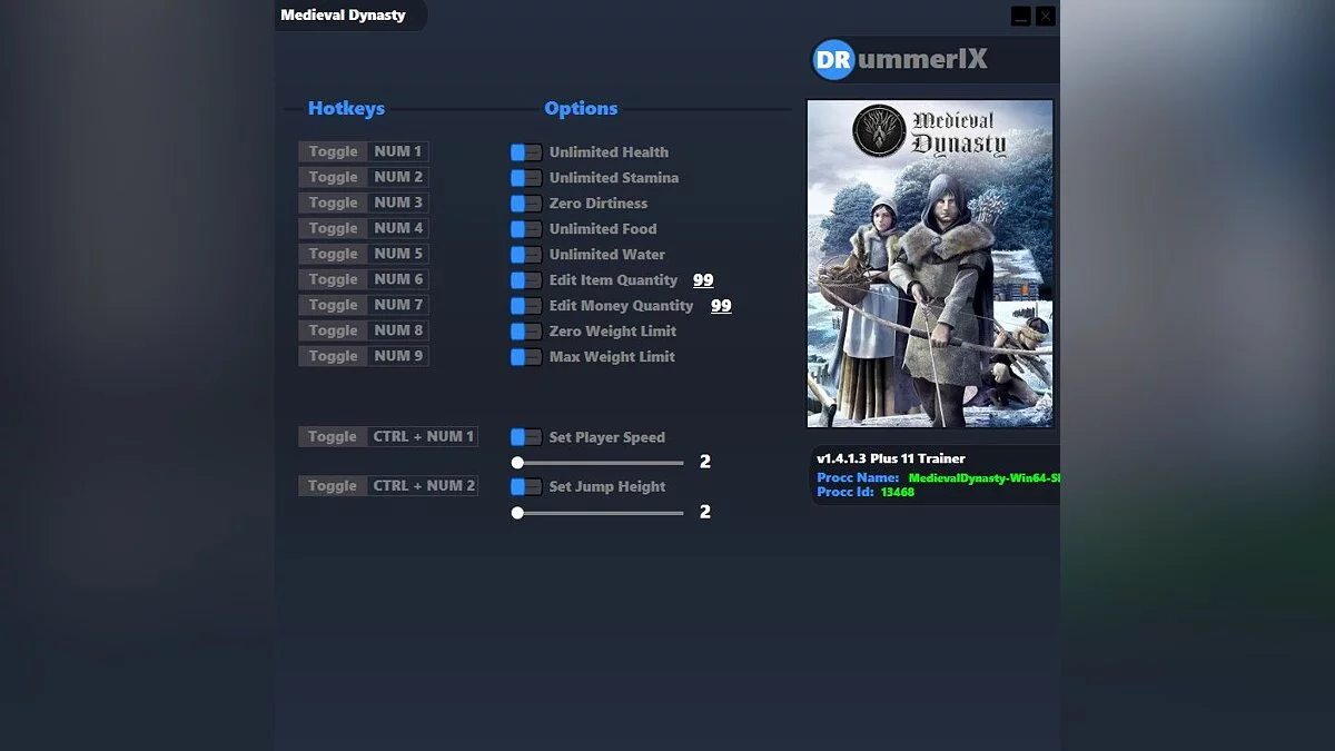 Трейнер (+11) [Game Version: 1.4.1.3] 