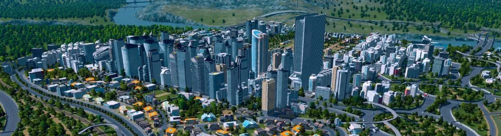 Cities: Skylines — Силиконовая долина / Карты и локации / Моды и скины
