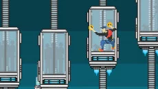 Jumping Back - игра в жанре Платформер
